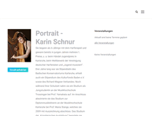 Tablet Screenshot of karin-schnur.de